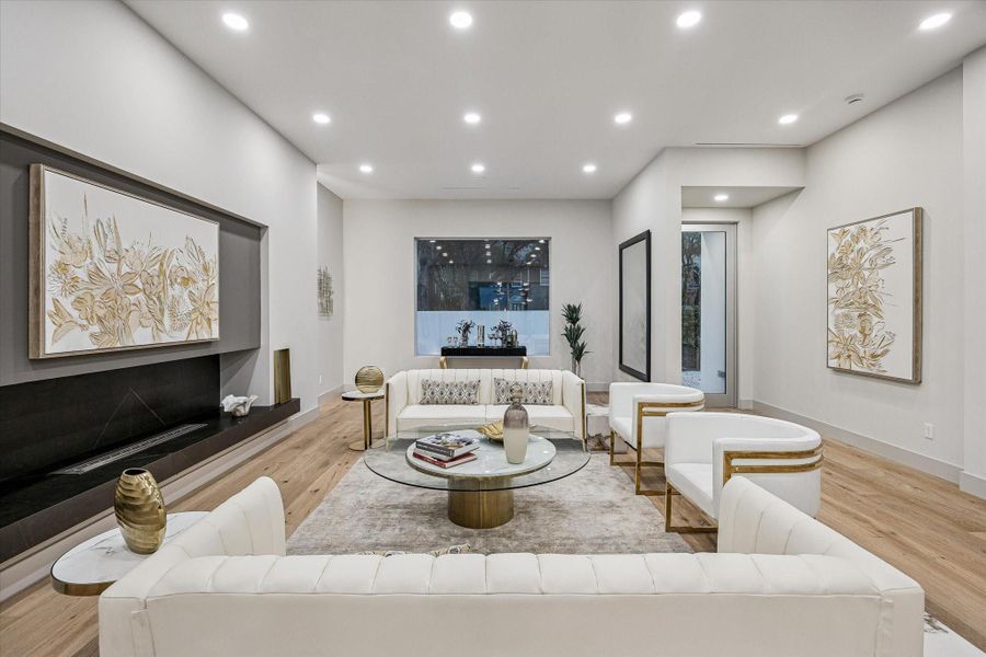 Furnished interior view inside a new home in , Houston (Image 14).