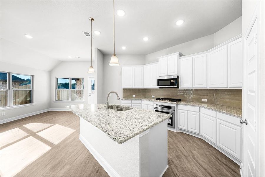 Furnished interior view inside a new home in , Greenville (Image 12).