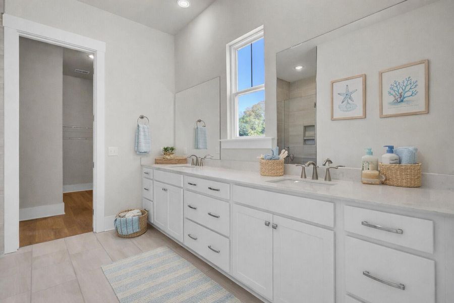 Furnished interior view inside a new home in , Johns Island (Image 13).