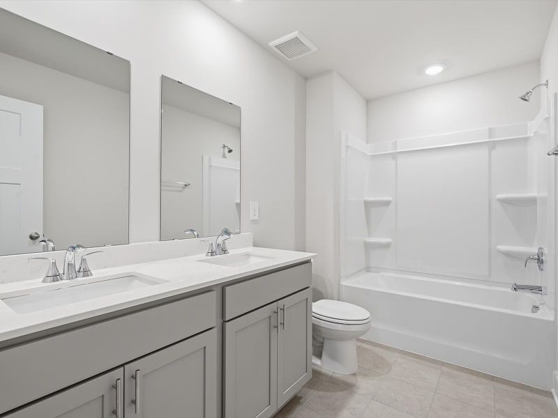 Furnished interior view inside a new home in Ashby Woods, Boiling Springs (Image 6).