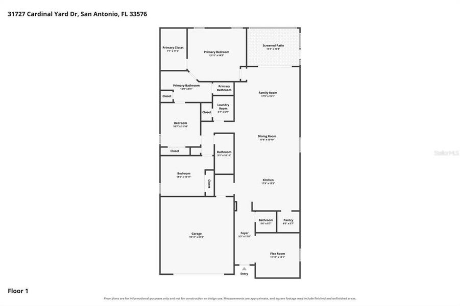 2D floor plan layout of this home in Mirada Active Adult, San Antonio, FL (Image 5). 2D floor plan layout of this home in Mirada Active Adult, San Antonio, FL (Image 5).
