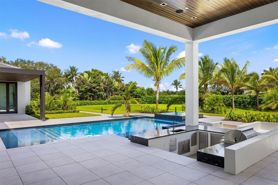 Furnished interior view inside a new home in , Southwest Ranches (Image 16).