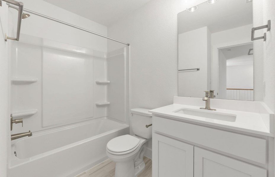 Furnished interior view inside a new home in Saddleback at Santa Rita Ranch, Liberty Hill (Image 5).