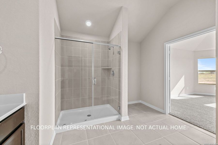 Furnished interior view inside a new home in Hickory Ridge, Elmendorf (Image 6). Furnished interior view inside a new home in Hickory Ridge, Elmendorf (Image 6).