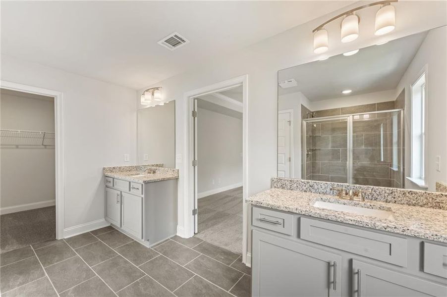 Furnished interior view inside a new home in Clark Farms, Flowery Branch (Image 5).