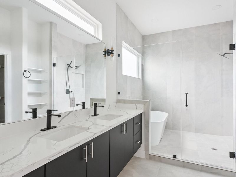 Furnished interior view inside a new home in , Houston (Image 14).