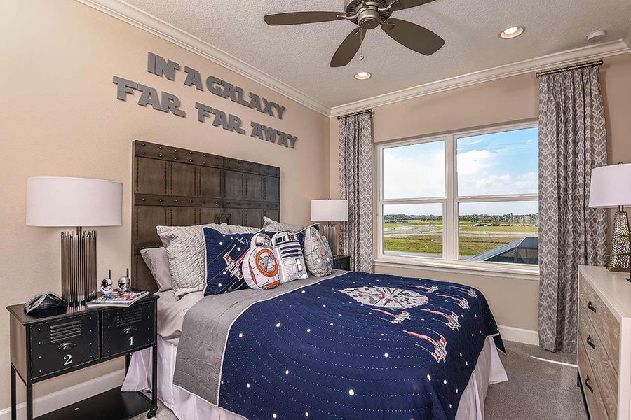 Furnished interior view inside a new home in Cassia at Skye Ranch, Sarasota (Image 14).