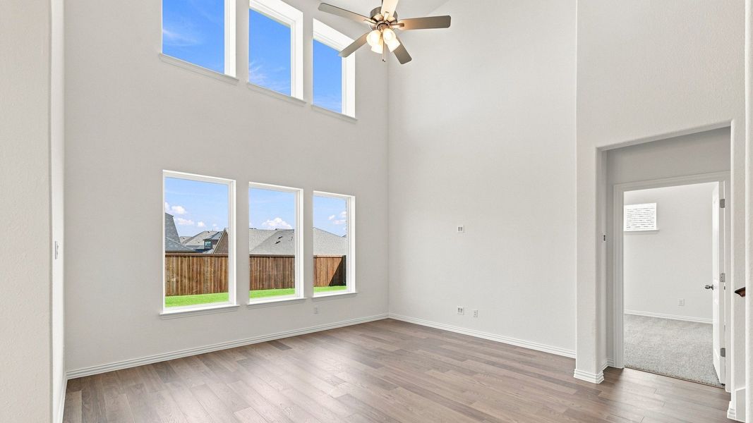 Furnished interior view inside a new home in Anna Ranch, Anna (Image 18).