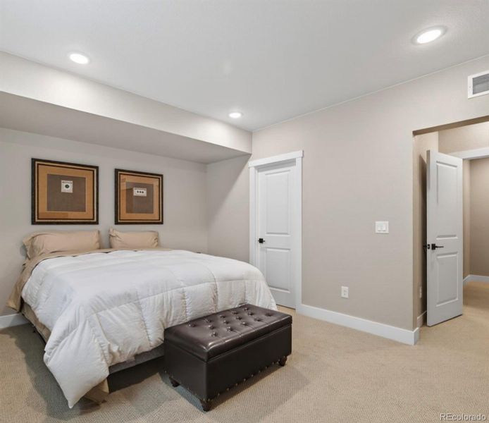 Furnished interior view inside a new home in Montaine, Castle Rock (Image 7).