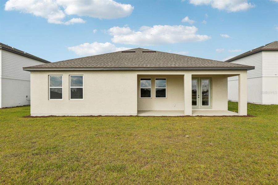 Exterior details and patio area of a home in Tyson Reserve, St. Cloud (Image 30). Exterior details and patio area of a home in Tyson Reserve, St. Cloud (Image 30).