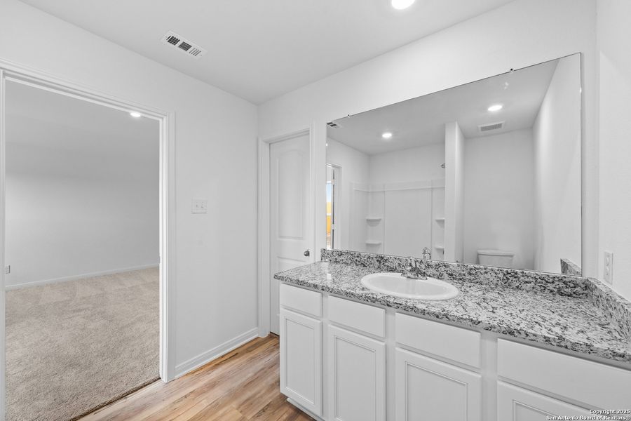 Furnished interior view inside a new home in Preserve at Medina, Von Ormy (Image 5).