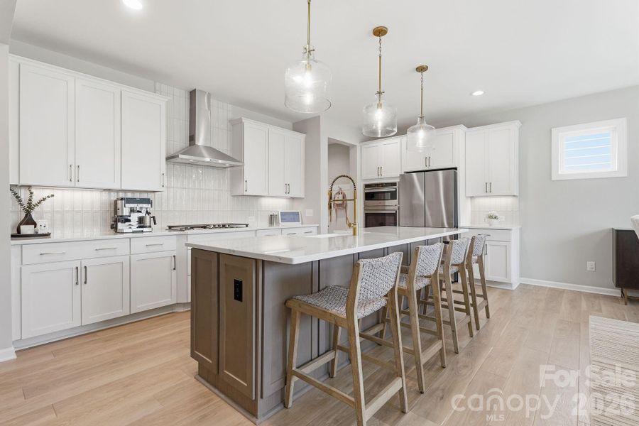 Furnished interior view inside a new home in , Charlotte (Image 9).