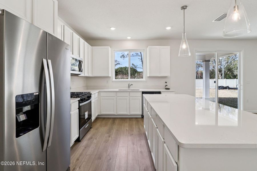 Furnished interior view inside a new home in Copper Ridge, Jacksonville (Image 10).