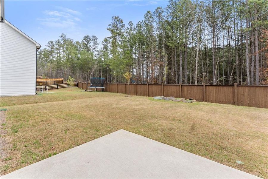 Exterior details and patio area of a home in , Dawsonville (Image 33).