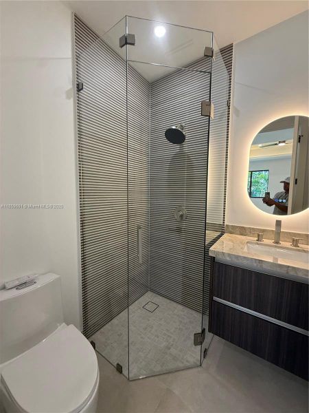 Furnished interior view inside a new home in , Miami (Image 7).