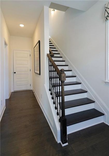 Spacious, unfurnished interior of a new home in Towns at Enclave, Lawrenceville (Image 14). Spacious, unfurnished interior of a new home in Towns at Enclave, Lawrenceville (Image 14).