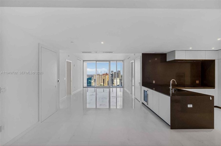 Furnished interior view inside a new home in , Miami (Image 6). Furnished interior view inside a new home in , Miami (Image 6).