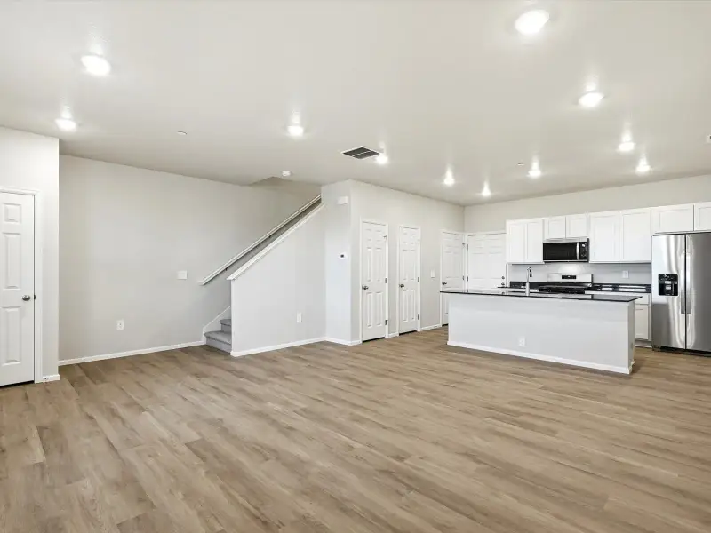 Spacious, unfurnished interior of a new home in Poudre Heights: The Meadow Collection, Windsor (Image 8).