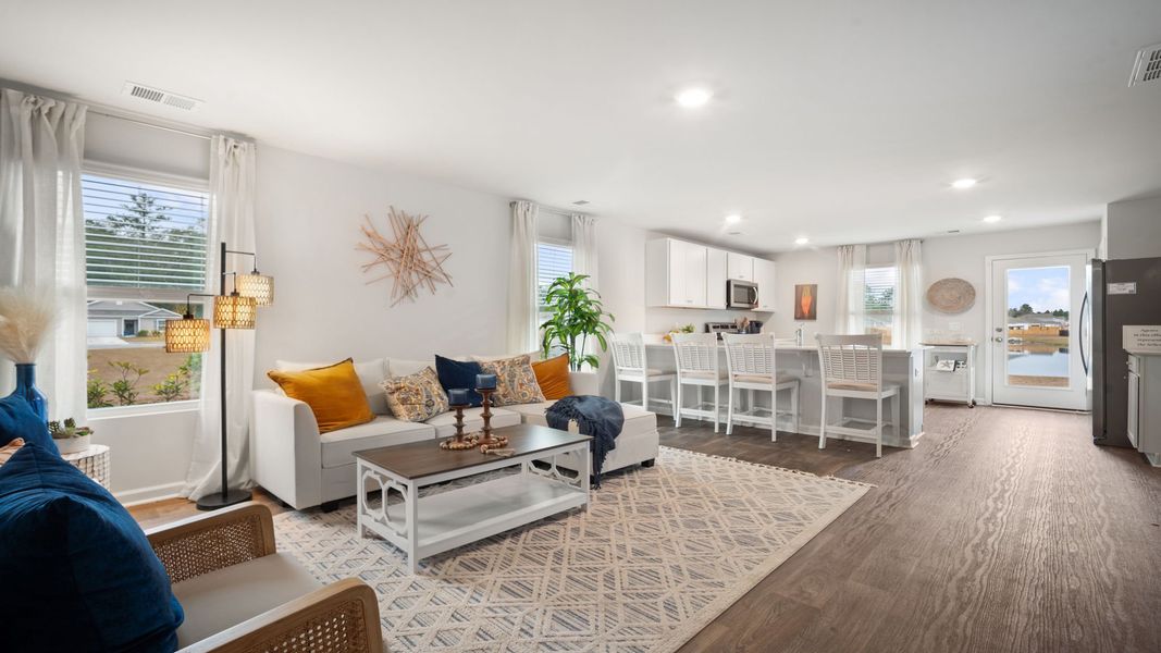 Furnished interior view inside a new home in Longleaf Village, Rincon (Image 3).