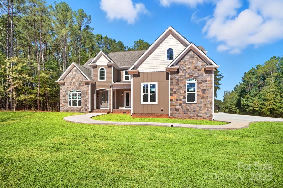 (grass is not in yet)