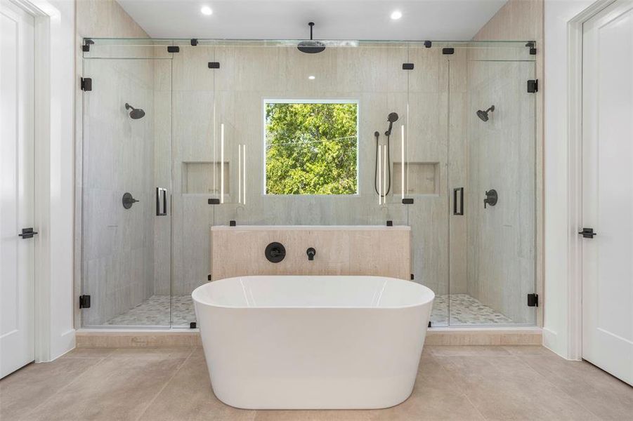 2 shower heads & rainforest shower 2 shower heads & rainforest shower