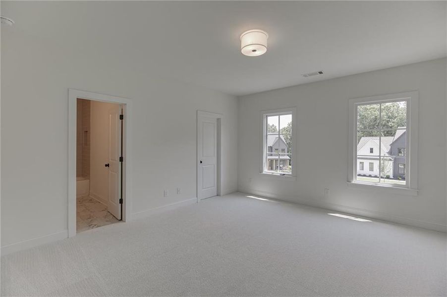 Spacious, unfurnished interior of a new home in , Buford (Image 28).