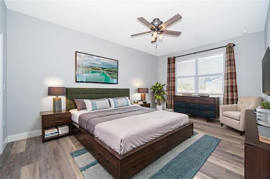 Furnished interior view inside a new home in , Osteen (Image 13).