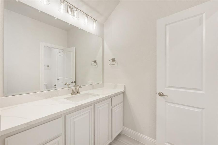 Furnished interior view inside a new home in Hayes Crossing, Midlothian (Image 14). Furnished interior view inside a new home in Hayes Crossing, Midlothian (Image 14).