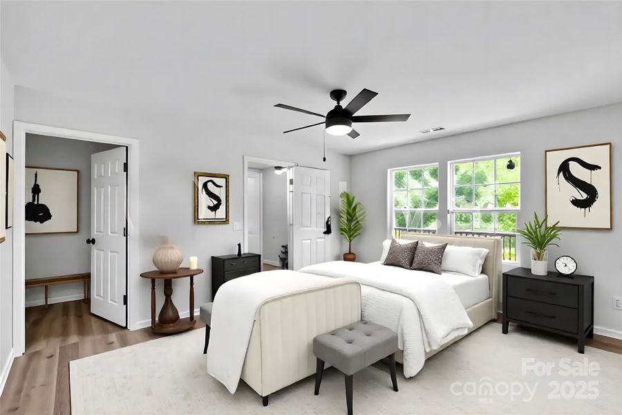 Furnished interior view inside a new home in , Kings Mountain (Image 4). Furnished interior view inside a new home in , Kings Mountain (Image 4).