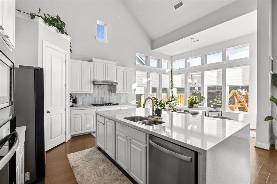 Furnished interior view inside a new home in , Corinth (Image 8).
