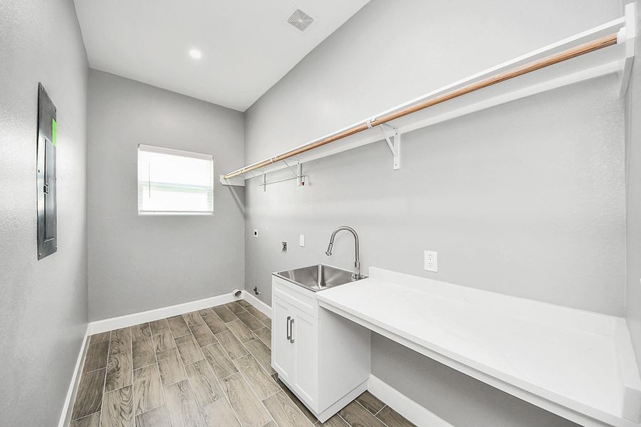 Spacious, unfurnished interior of a new home in , Houston (Image 27). Spacious, unfurnished interior of a new home in , Houston (Image 27).