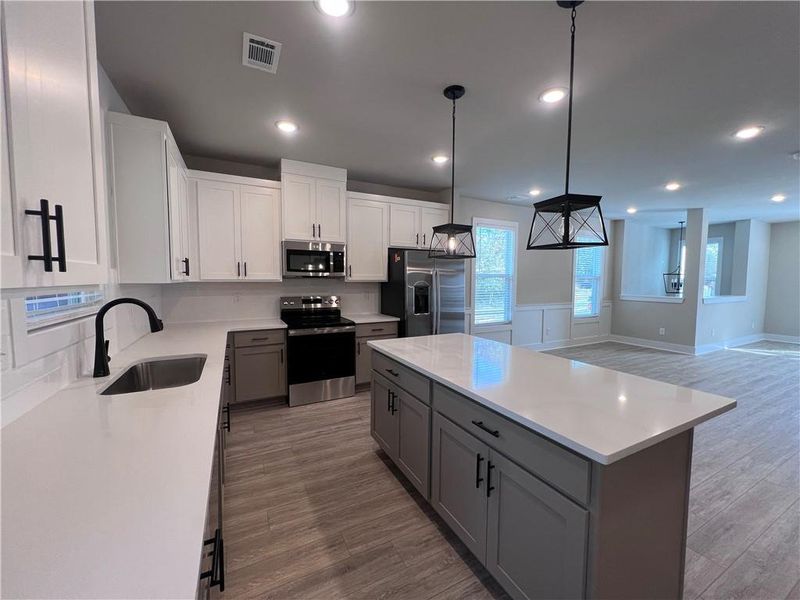 Furnished interior view inside a new home in , Tucker (Image 9). Furnished interior view inside a new home in , Tucker (Image 9).