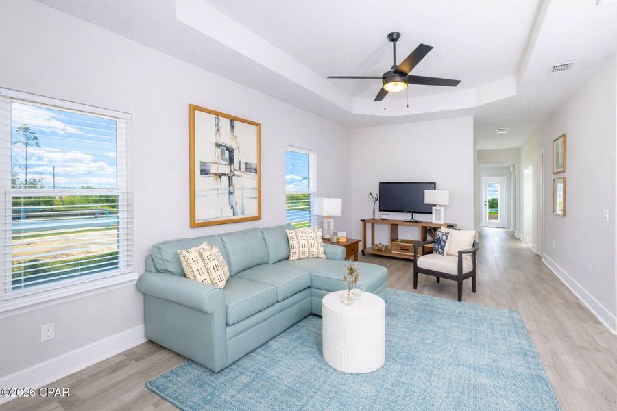 Furnished interior view inside a new home in Parkbrook, Panama City (Image 12).