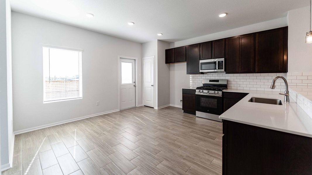 Furnished interior view inside a new home in Briarwood, Elgin (Image 6).