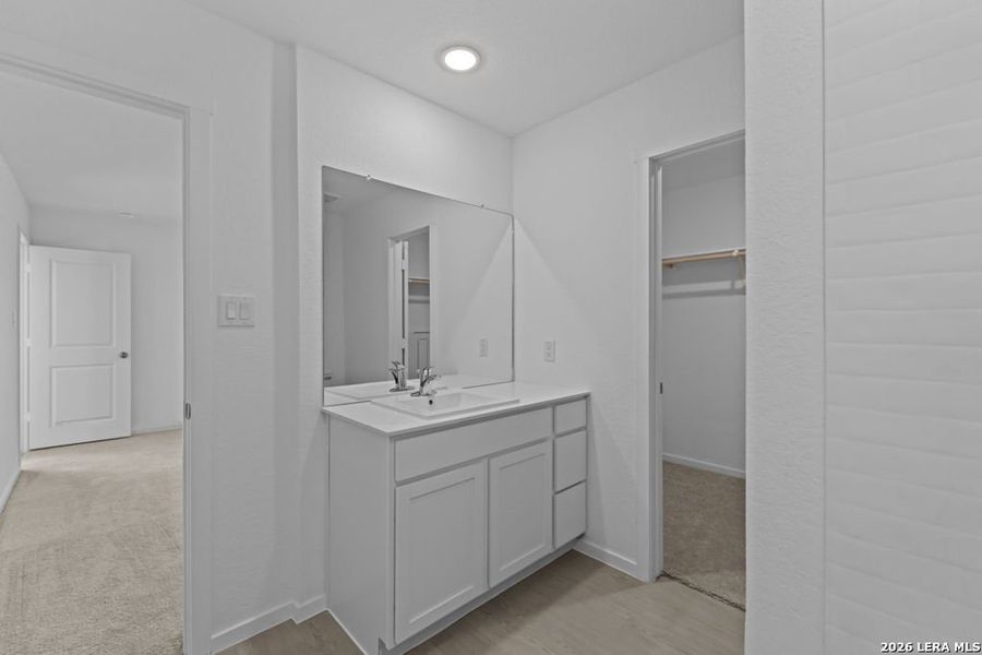 Furnished interior view inside a new home in Randolph Crossing, Converse (Image 6). Furnished interior view inside a new home in Randolph Crossing, Converse (Image 6).