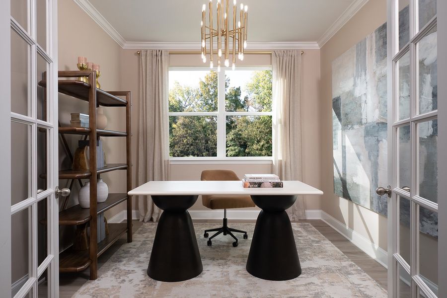Representative furnished interior of a home built from the Winters by Ashton Woods in Willow Landing, Mount Juliet (Image 9).