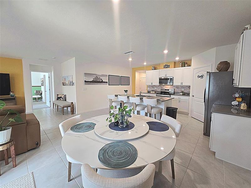 Furnished interior view inside a new home in Wind Meadows South, Bartow (Image 43).