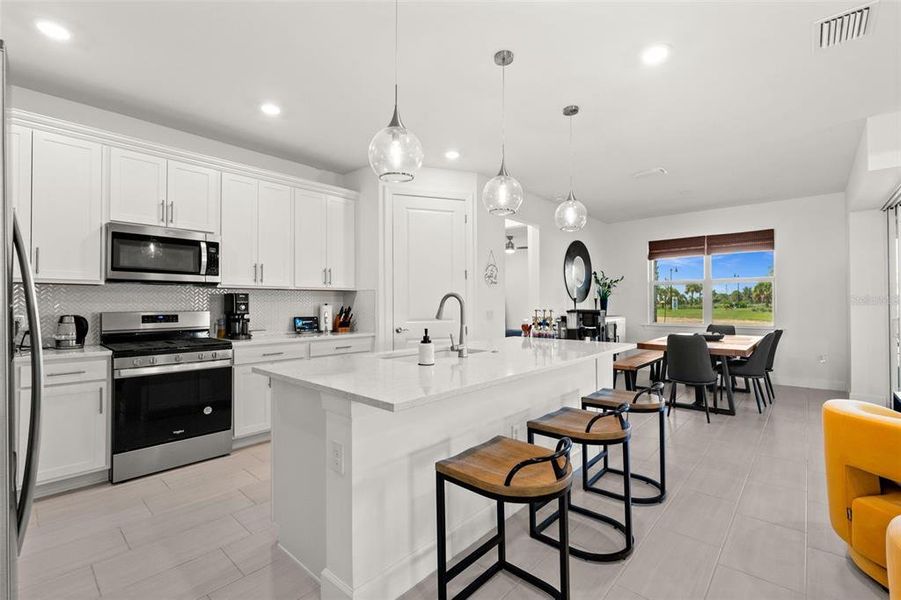 Furnished interior view inside a new home in , Alva (Image 5).