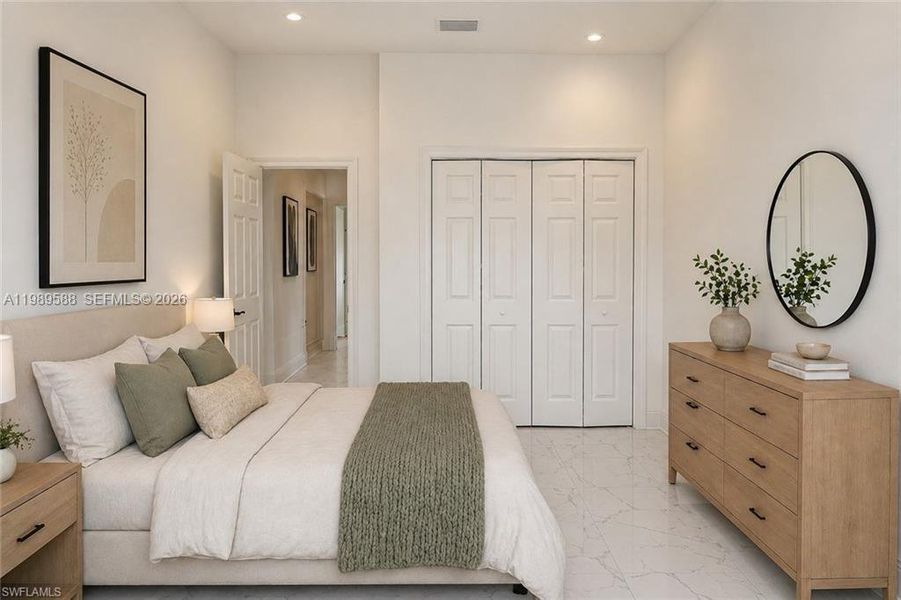 Furnished interior view inside a new home in , Lehigh Acres (Image 29).