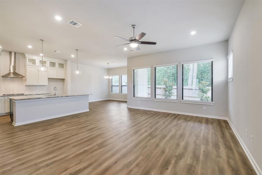 Spacious, unfurnished interior of a new home in Summer Place  35', Montgomery (Image 38).