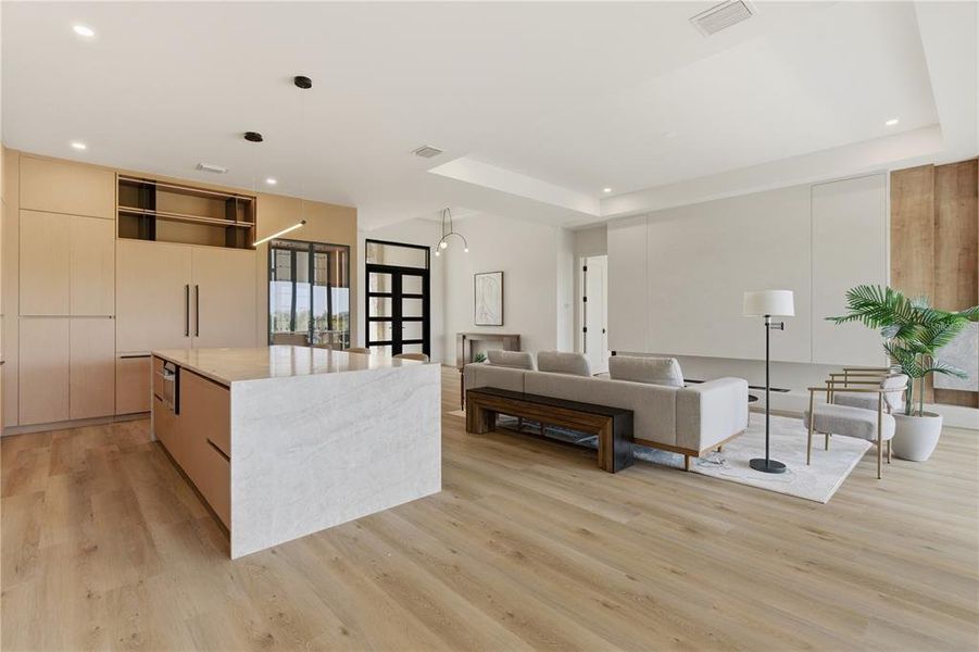 Furnished interior view inside a new home in , Clermont (Image 33). Furnished interior view inside a new home in , Clermont (Image 33).