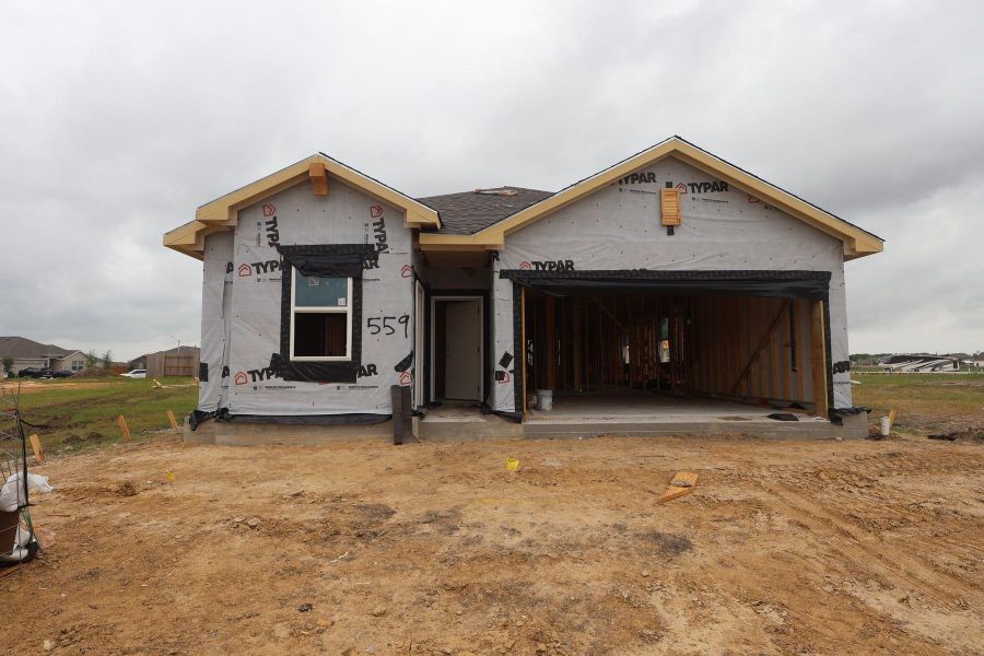 One story home with 4 beds, 3 baths, and 2 car garage