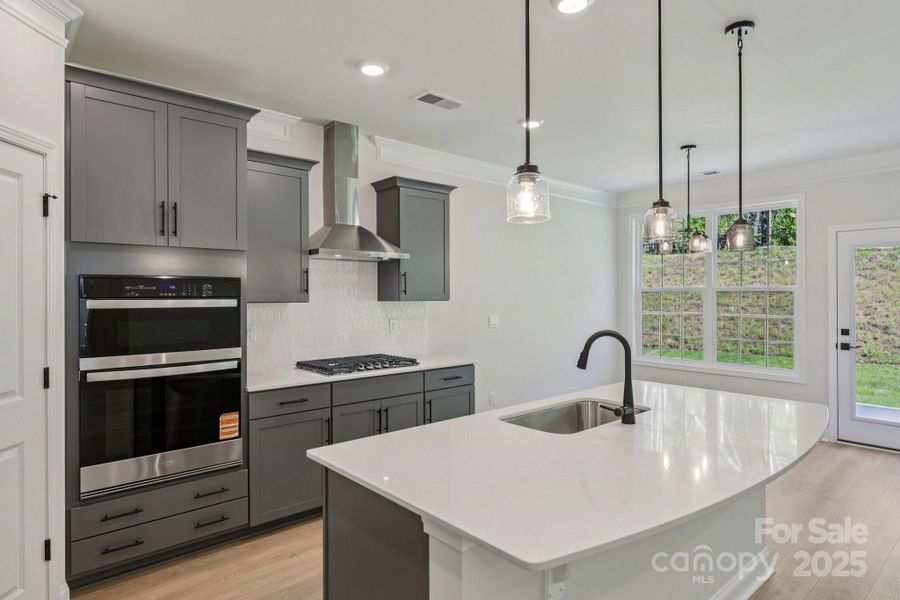 Furnished interior view inside a new home in Falls Cove, Troutman (Image 11). Furnished interior view inside a new home in Falls Cove, Troutman (Image 11).