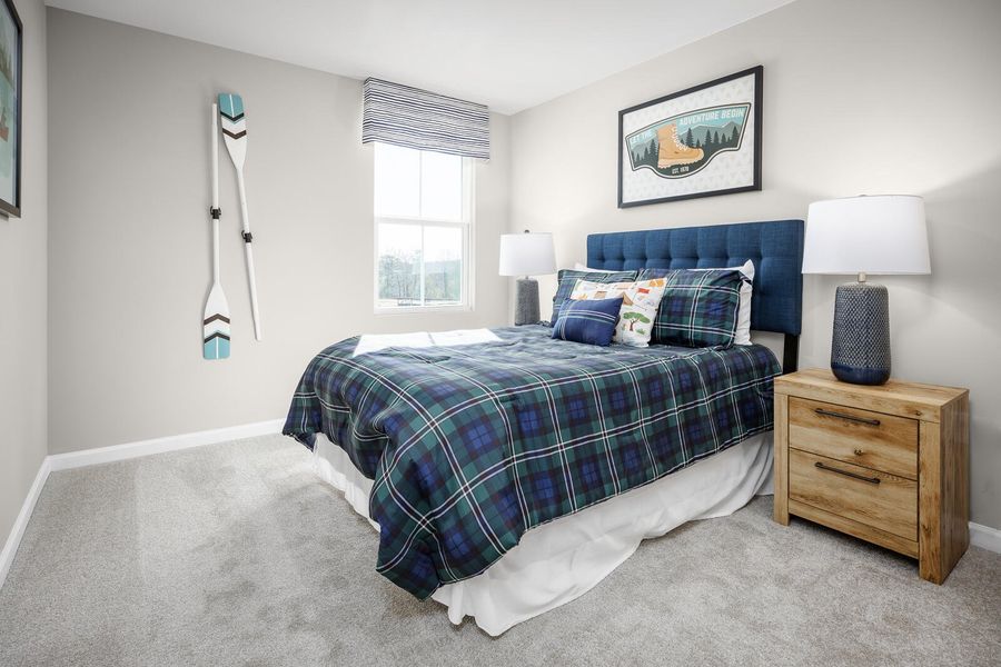 Furnished interior view inside a new home in Somerset, Santee (Image 15).