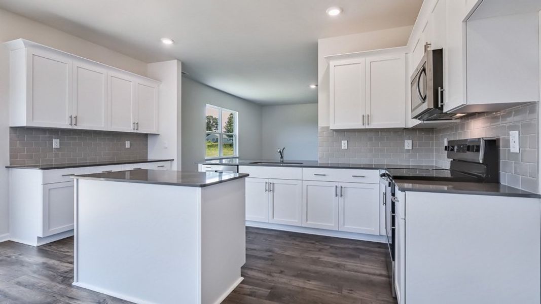 Furnished interior view inside a new home in Cambridge Park, Mebane (Image 5). Furnished interior view inside a new home in Cambridge Park, Mebane (Image 5).