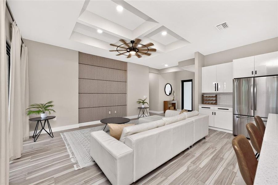 Furnished interior view inside a new home in , Rotonda West (Image 17).