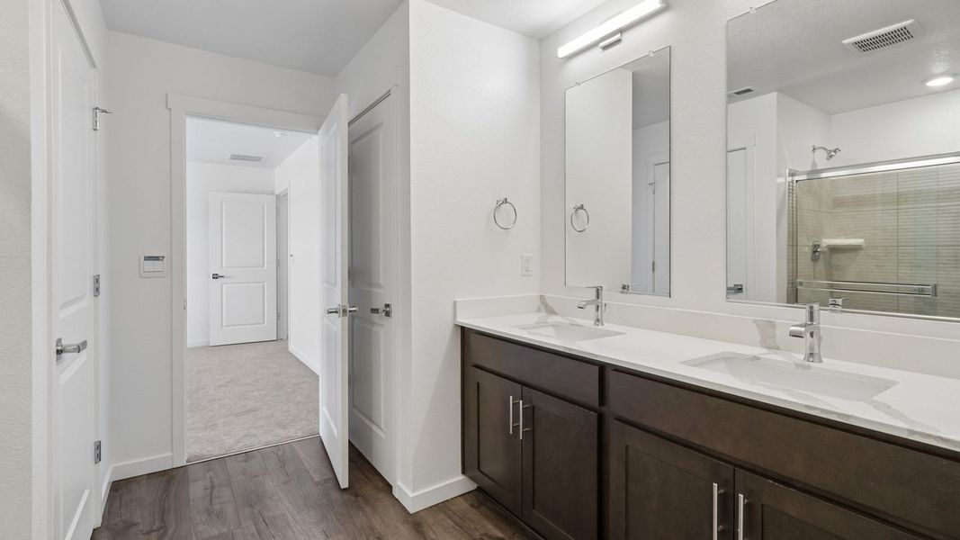 Furnished interior view inside a new home in Granary, Johnstown (Image 9).