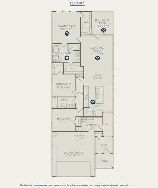 2D floor plan layout of this home in Ryehill, Sugar Land, TX (Image 2). 2D floor plan layout of this home in Ryehill, Sugar Land, TX (Image 2).