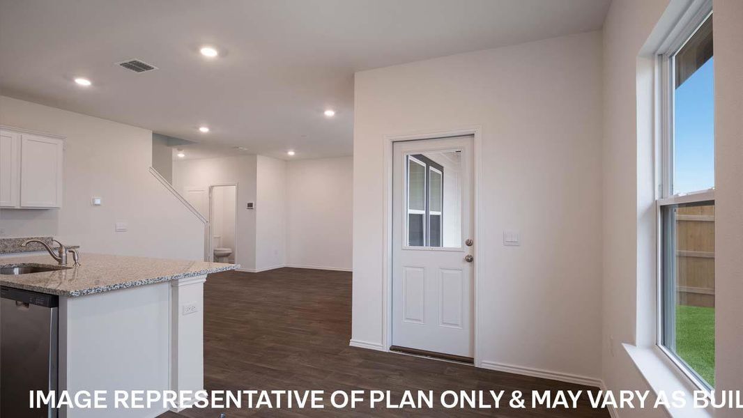 Furnished interior view inside a new home in Palomino, Manor (Image 4). Furnished interior view inside a new home in Palomino, Manor (Image 4).