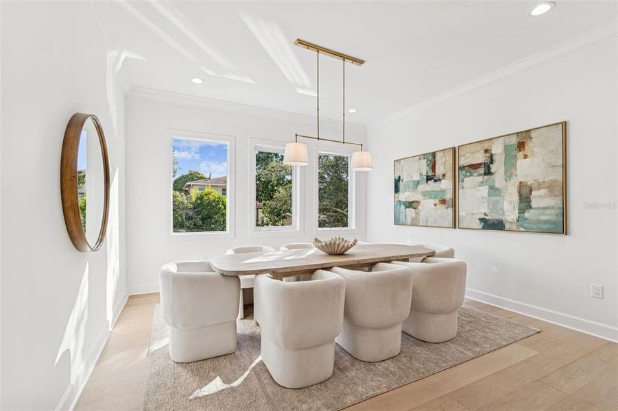 Furnished interior view inside a new home in , Tampa (Image 56).